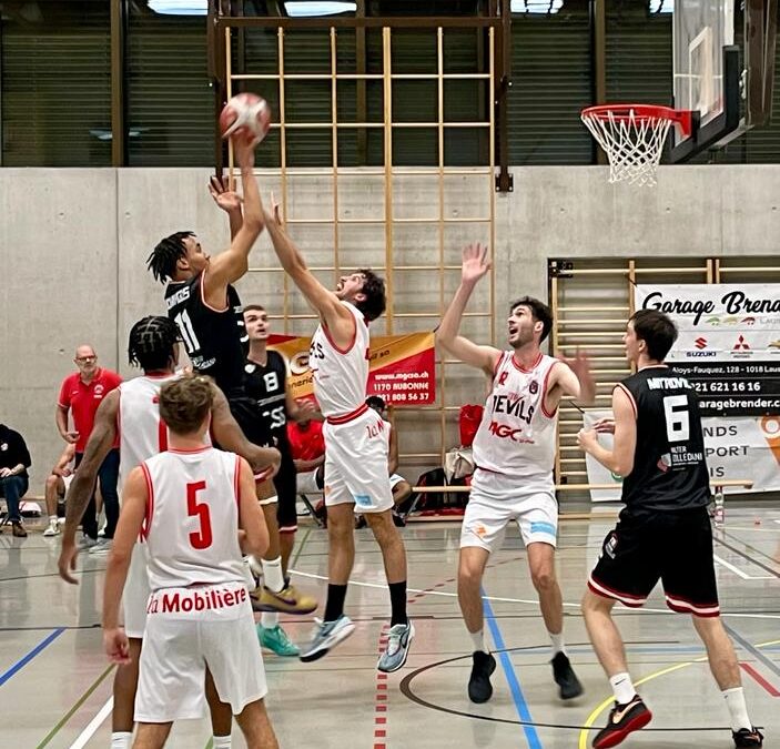 Zweites Spiel – unnötige Niederlage für Swiss Central Basketball